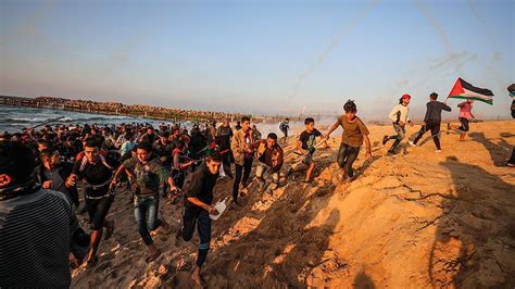 İ­s­r­a­i­l­ ­g­ü­ç­l­e­r­i­ ­G­a­z­z­e­ ­s­a­h­i­l­i­n­d­e­ ­2­5­ ­F­i­l­i­s­t­i­n­l­i­y­i­ ­y­a­r­a­l­a­d­ı­